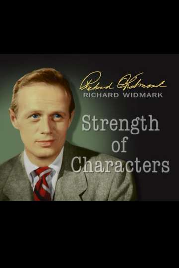 Richard Widmark Strength of Characters Poster