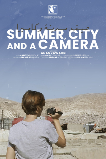 Summer City and a Camera Poster