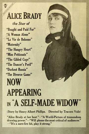 A Self-Made Widow Poster