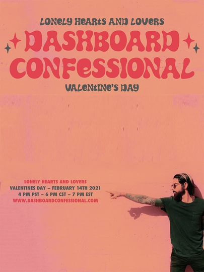 Dashboard Confessional Lonely Hearts and Lovers Poster