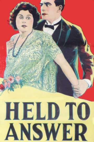 Held to Answer Poster