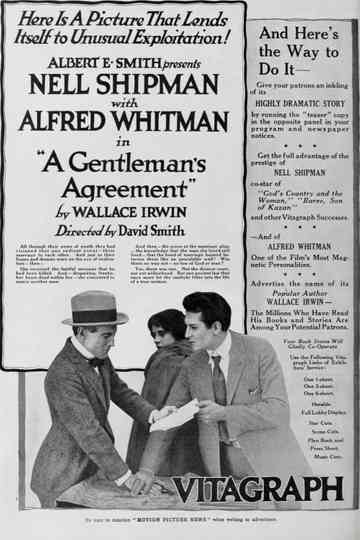 A Gentleman's Agreement Poster