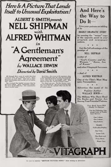 A Gentlemans Agreement Poster
