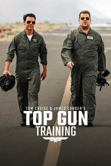 James Corden's Top Gun Training with Tom Cruise Poster