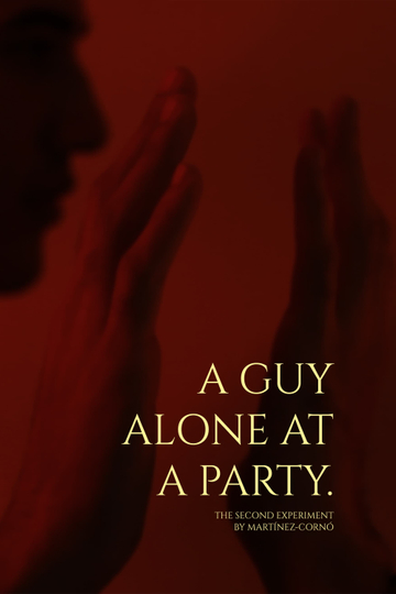 A guy alone at a party Poster