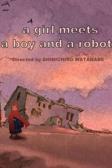 A Girl Meets a Boy and a Robot Poster