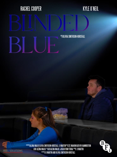 Blinded Blue Poster