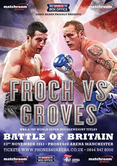 Carl Froch vs George Groves Poster
