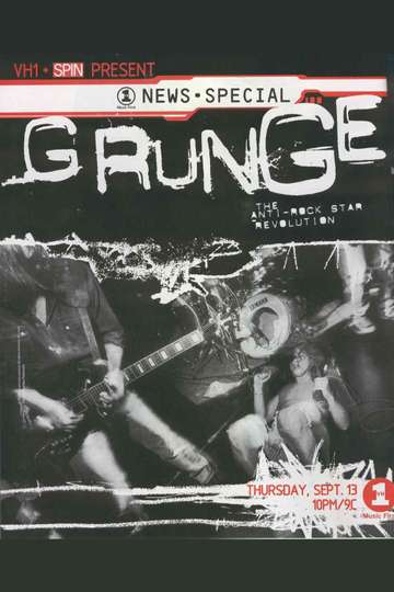 VH1 News Special Grunge Poster