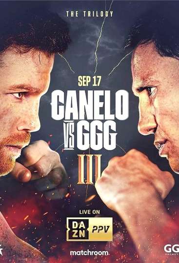 Canelo Alvarez vs Gennady Golovkin III Poster