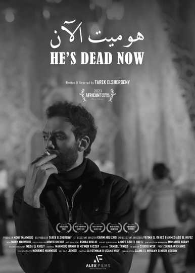 He's Dead Now Poster