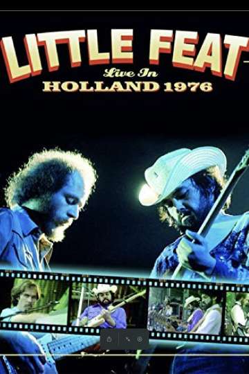 Little Feat Live in Holland 1976 Poster