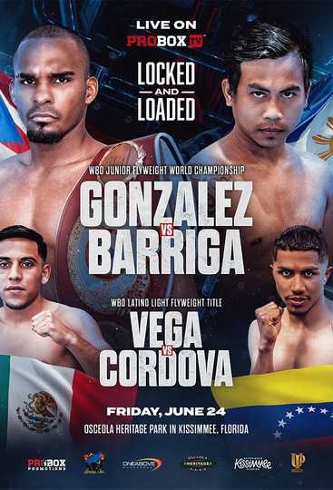 Jonathan Gonzalez vs Mark Anthony Barriga