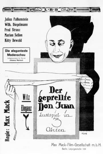 Der geprellte Don Juan Poster