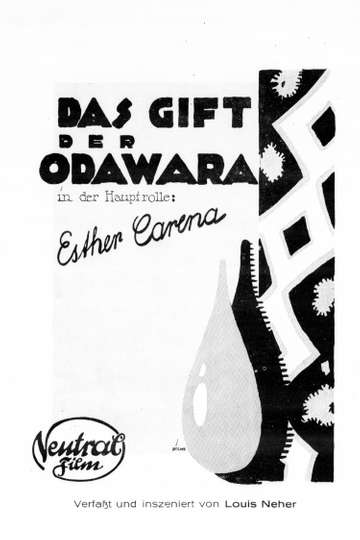 Das Gift der Odawara Poster