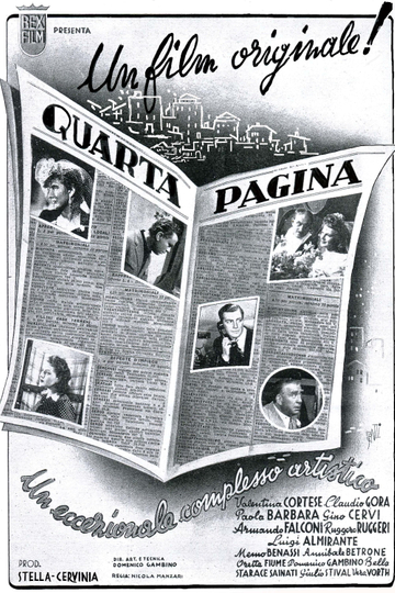 Quarta pagina Poster