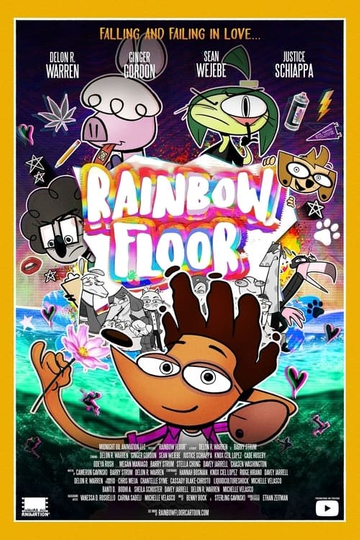 Rainbow Floor Poster