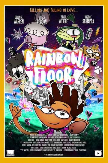 Rainbow Floor Poster