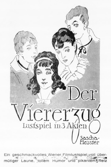 Der Viererzug Poster