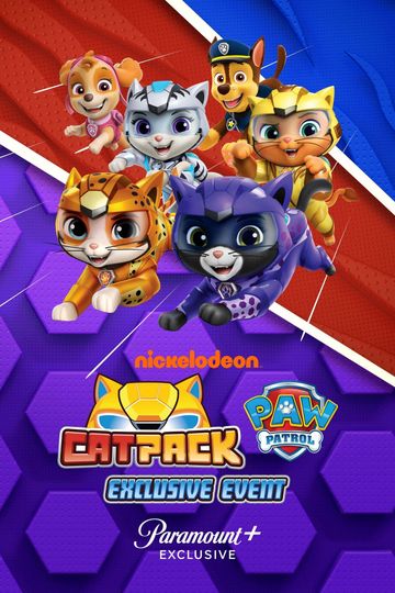 Cat Pack: A PAW Patrol Exclusive Event Poster
