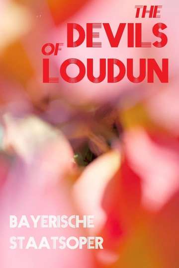 Die Teufel von Loudun  Bayerische Staatsoper Poster