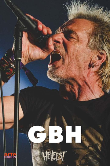 GBH  Hellfest 2022 Poster