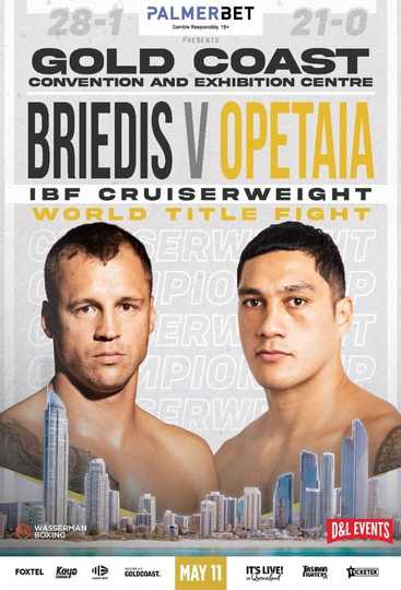 Mairis Briedis vs Jai Opetaia Poster