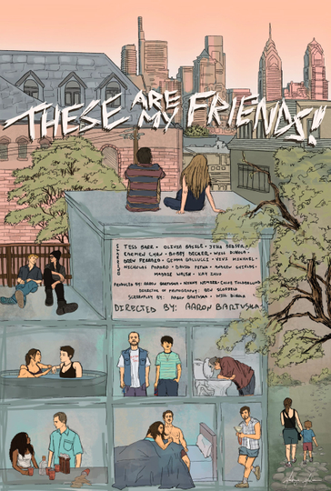 These Are My Friends! Poster