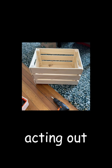 acting out Poster