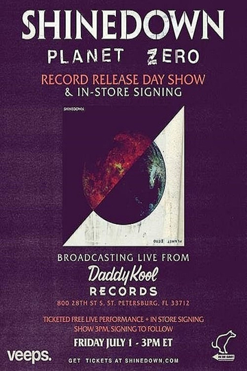 Shinedown Planet Zero  Record Release Day Show