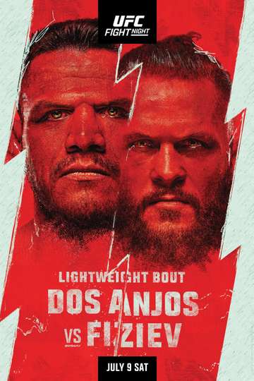 UFC on ESPN 39: dos Anjos vs. Fiziev Poster