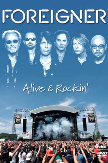 Foreigner Alive  Rockin Poster