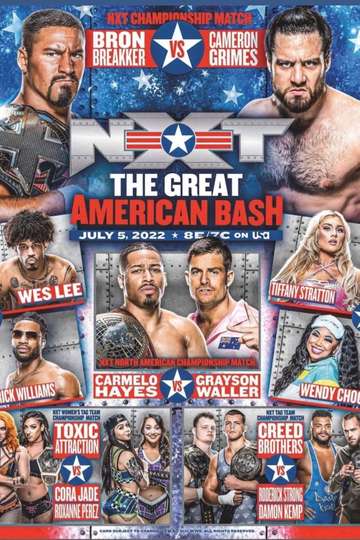 NXT Great American Bash 2022 Poster