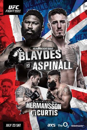UFC Fight Night 208: Blaydes vs. Aspinall Poster