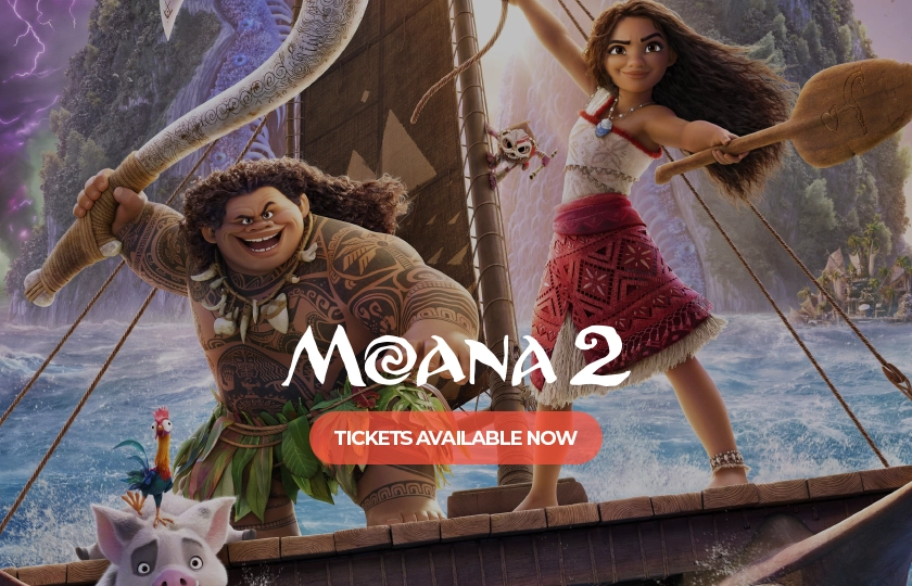 Watch 'Moana 2' In Theaters