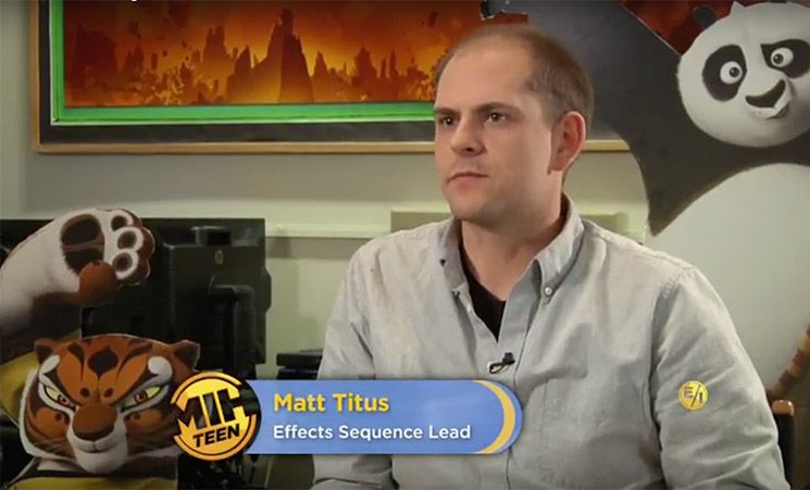 Matt Titus, Effects Sequence Lead for 'Kung Fu Panda 3'