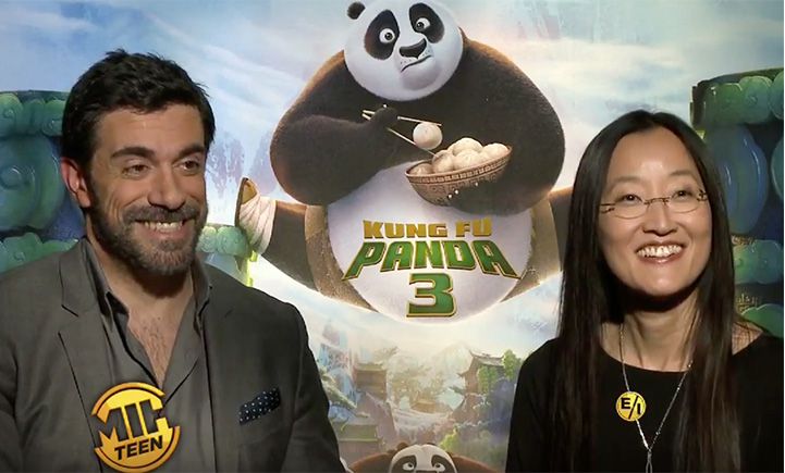 "Kung Fu Panda 3" directors Jennifer Nelson and Alessandro Carloni