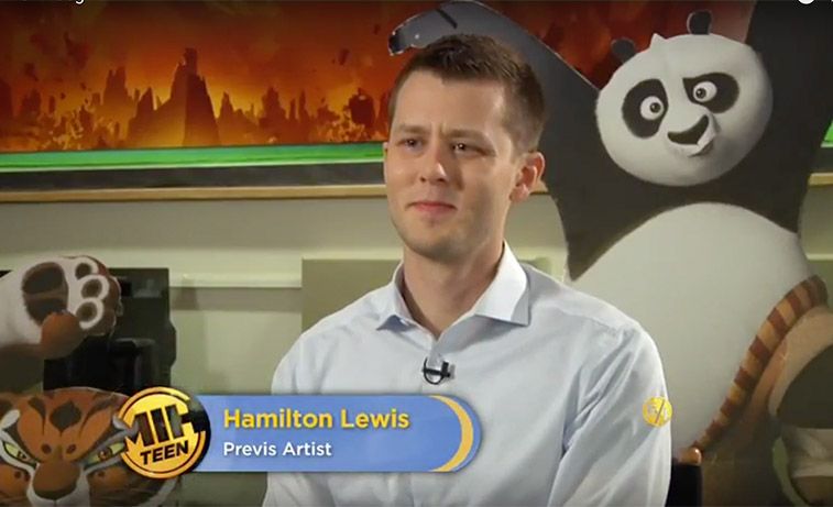 Hamilton Lewis, previsualization artist for "Kung Fu Panda 3"
