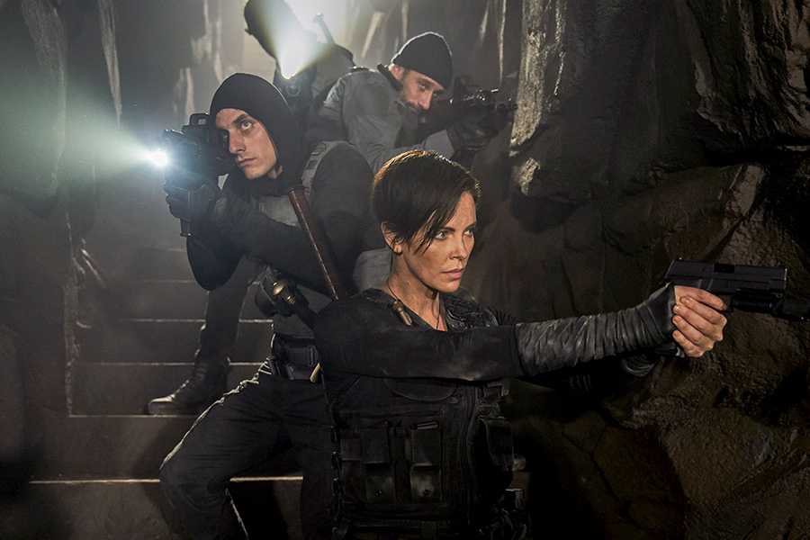 Watch Charlize Theron in clips from 'The Old Guard'