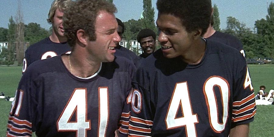 James Caan and Billy Dee Williams in 'Brian's Song'