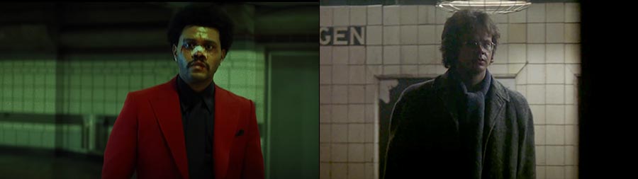 'After Hours' (left) and 'Jacob's Ladder' (right)