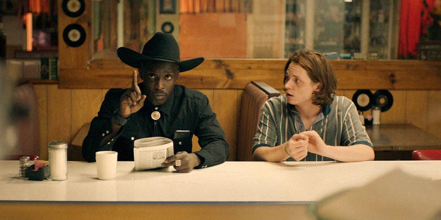 Michael K. Williams and Jack Kilmer in 'Body Brokers'