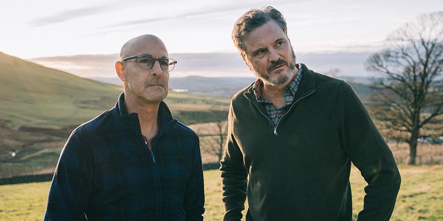 Stanley Tucci and Colin Firth in 'Supernova'