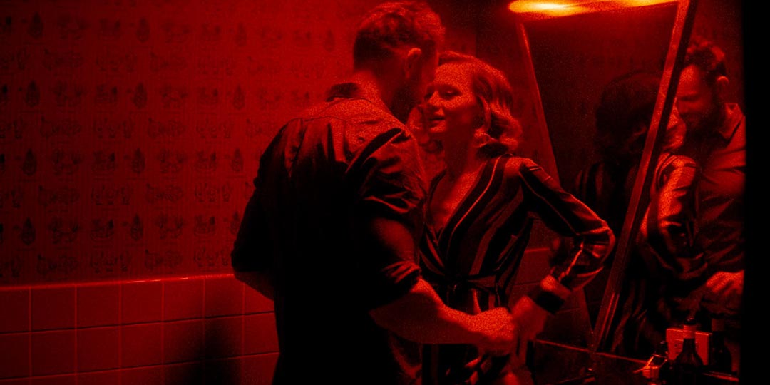 Joel McHale and Kerry Bishé in 'Happily'