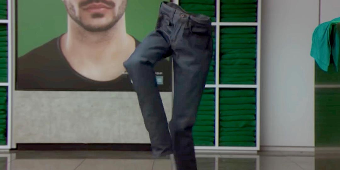 The demonic denim in 'Slaxx'