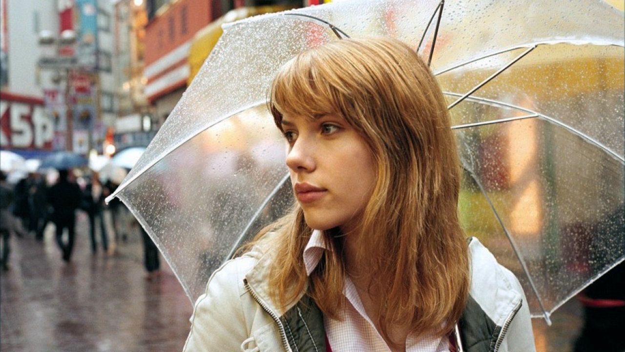 Scarlett Johansson in the movie Lost in Translation