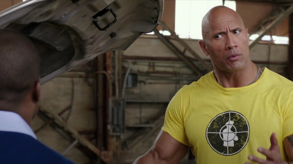 Dwayne Johnson in Central Intelligence movie