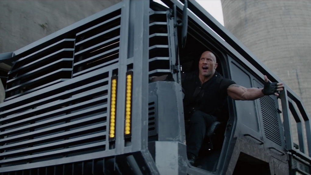 Dwayne Johnson in Fast & Furious Presents: Hobbs & Shaw movie