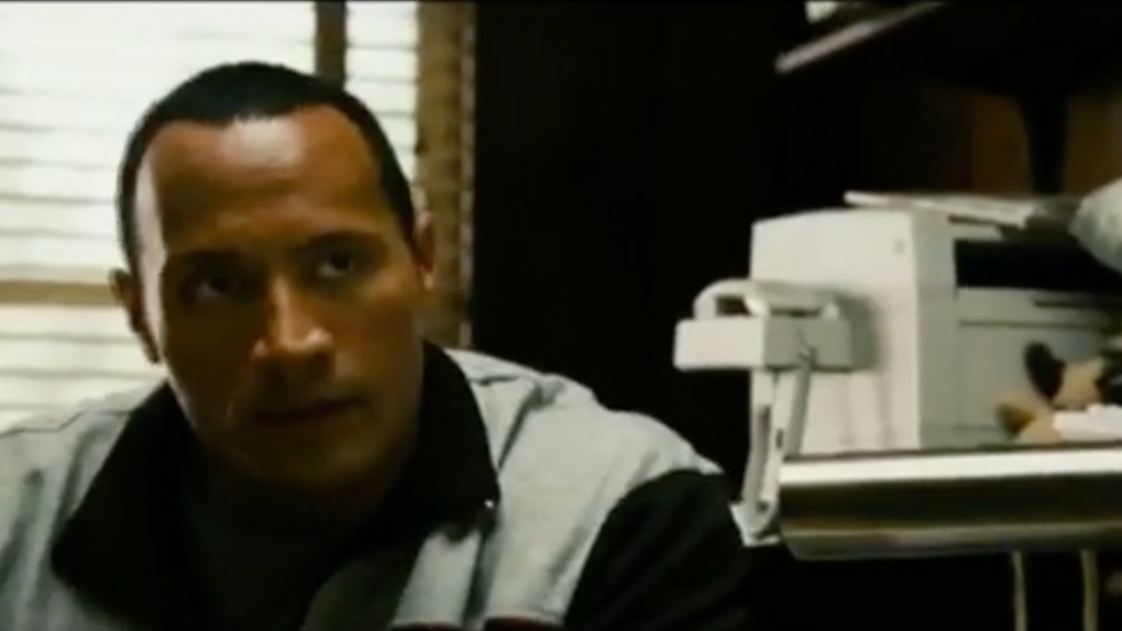Dwayne Johnson in Gridiron Gang movie