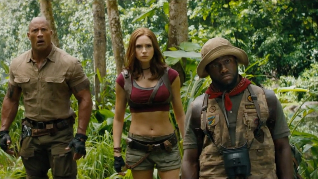 Dwayne Johnson in Jumanji: The Next Level movie